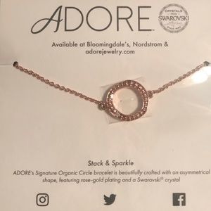 Adore bracelet with Swarovski Crystals